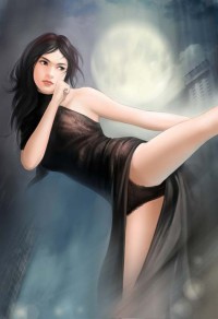 似月光吻桔梗