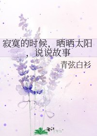 《稽寞的时候,晒晒太阳,说说故事》