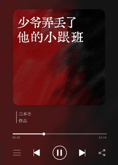 《少爷扮丢了他的小跟班》